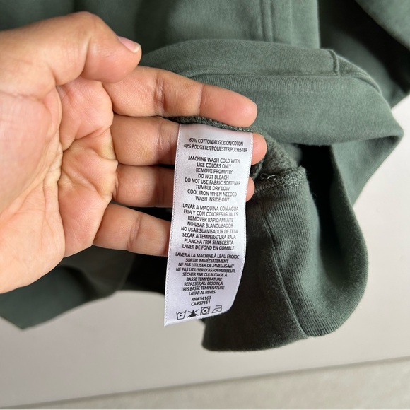 Calvin Klein Jeans Women’s Front Logo Green Hoodie fleece size 3X - Picture 4 of 8